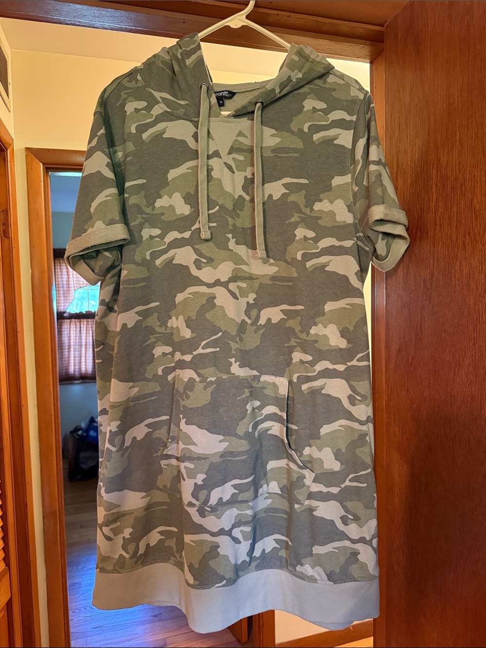 George Green Camo Short-Sleeve Hoodie